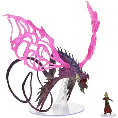 Wizkids 96168 Dungeons & Dragons Icons of the Realms: Spelljammer Adventures in Space-Adult Solar Dragon & Prince Xeleth
