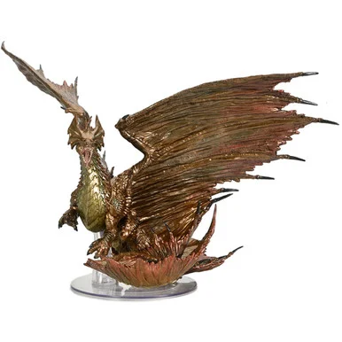 Wizkids 96228 Dungeons & Dragons Icons of the Realms: Adult Brass Dragon
