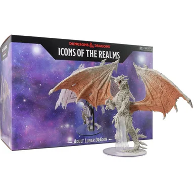 D&D Icons of the Realms: Adult Lunar Dragon - WizKids - WZK