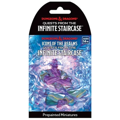 Wizkids 96313 Dungeons & Dragons: Icons of the Realms Set 33 - Quests from the Infinite Staircase Booster Box