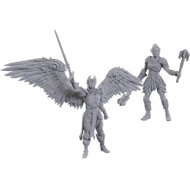 Wizkids 96369: Dungeons & Dragons: Nolzur's Marvelous Unpainted Miniatures - Special Edition Baldur's Gate 3, Dame Aylin & Minthara