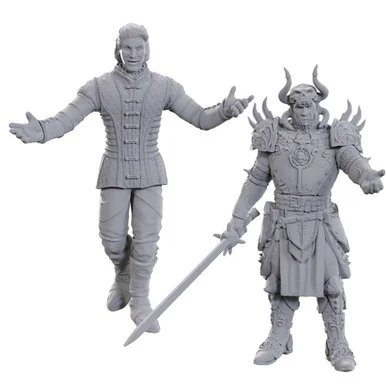 Wizkids 96371: Dungeons & Dragons: Nolzur's Marvelous Unpainted Miniatures - Special Edition Baldur's Gate 3, Sarevok Anchev & Raphael