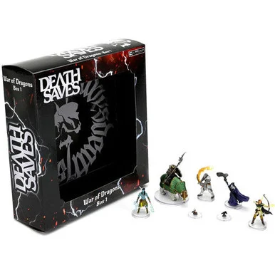 Wizkids 99025 Death Saves: War of Dragons Box Set 01