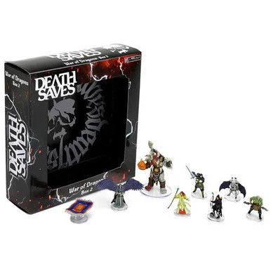 Wizkids 99026 Death Saves: War of Dragons Box Set 02