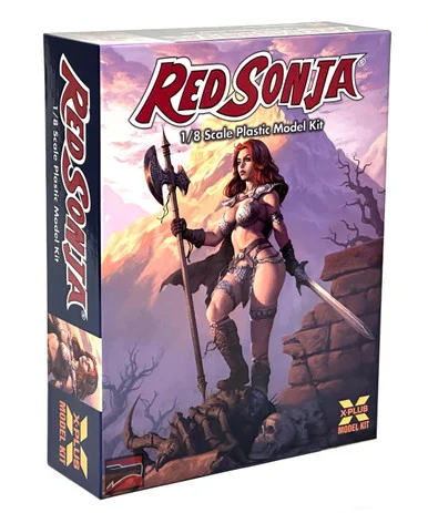 1/8 X-Plus Red Sonja Plastic Model Kit