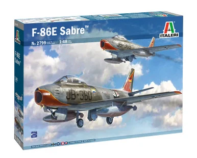 Italeri 2799 F-86E Sabre Jet Fighter 1/48 Scale Model Kit