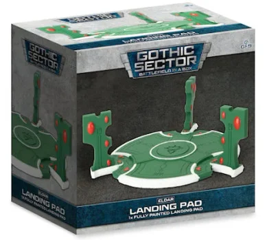 Gothic Sector: Eldar Landing Pad (x1) - Gale Force Nine - GF9