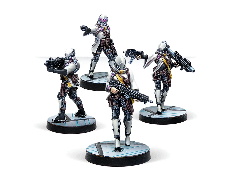Infinity ALEPH Yadu Troops Miniature Game Figures - Corvus Belli