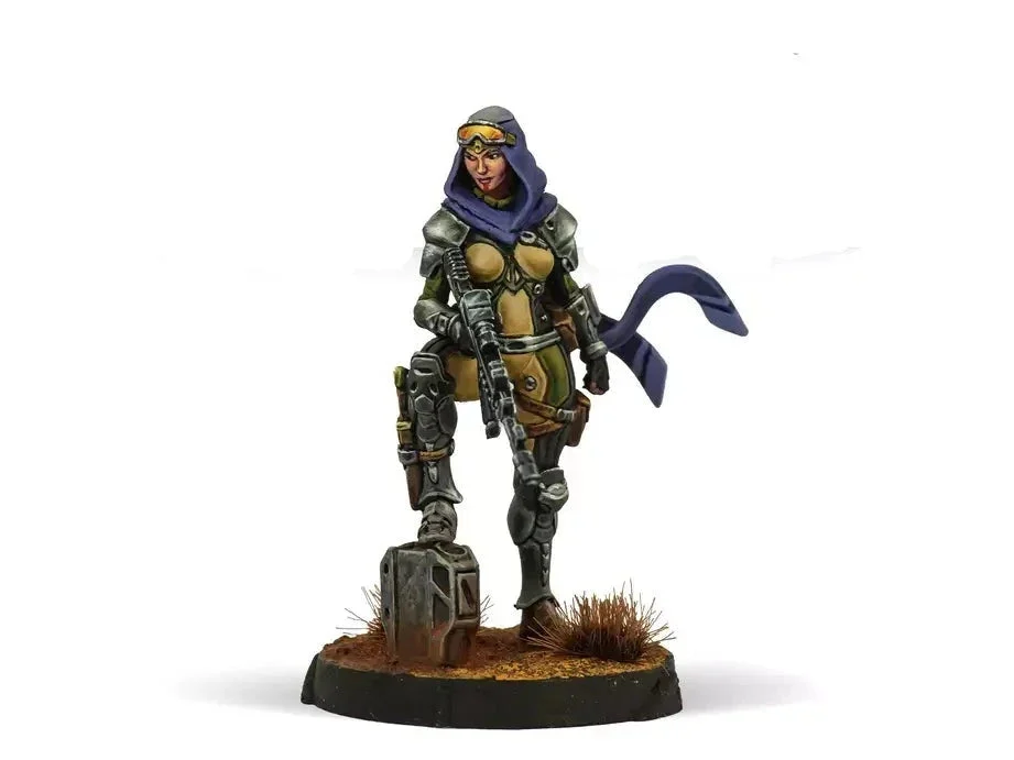 Infinity CodeOne Haqqislam Yara Haddad (AP Marksman Rifle) Miniature Game Figure - Corvus Belli