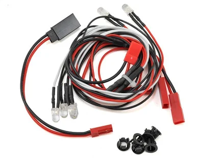 Yeah Racing YEA-LK-0001WT Ultra Bright LED Light Kit w/Light Holders