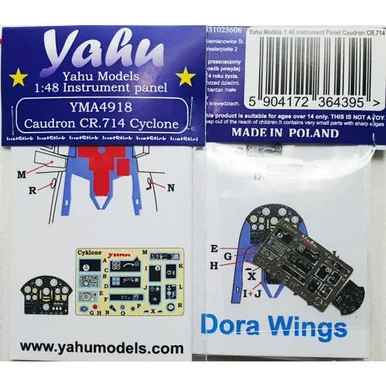 1/48 Yahu Models Caudron 714 Instrument Panel