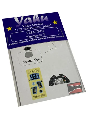 1/72 Yahu Models Tempest V Instrument Panel