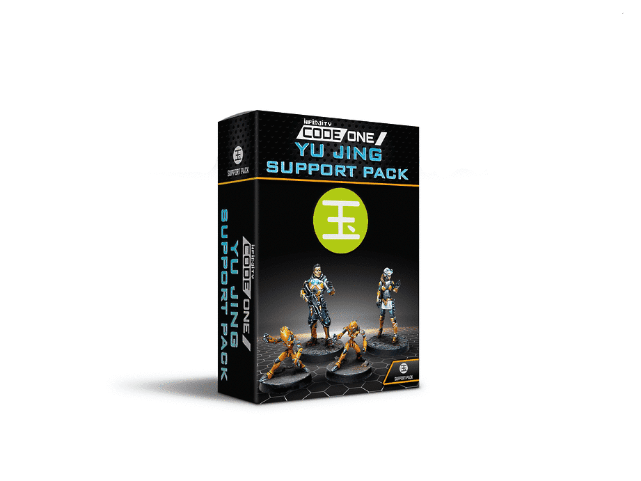 Infinity CodeOne Yu Jing Support Pack Miniature Game Figures - Corvus Belli