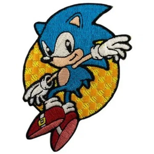 Zen Monkey: Leaping Sonic - Sonic The Hedgehog Patch