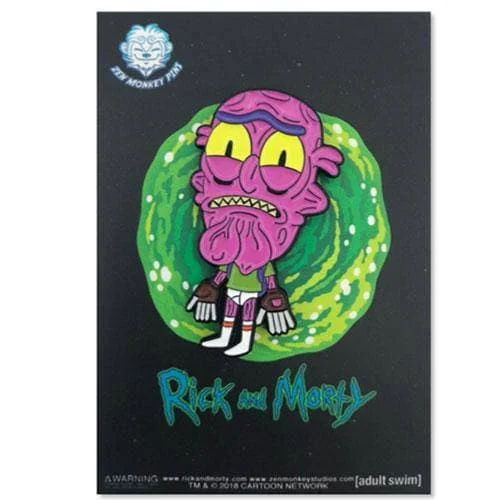 Zen Monkey: Lil Scary Terry - Rick and Morty Enamel Pin