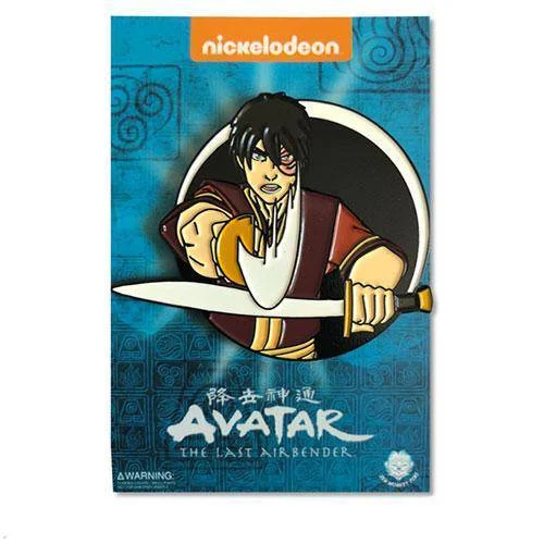 Zuko Day of Black Sun Soft Enamel Pin – Avatar: The Last Airbender - Zen Monkey Studios