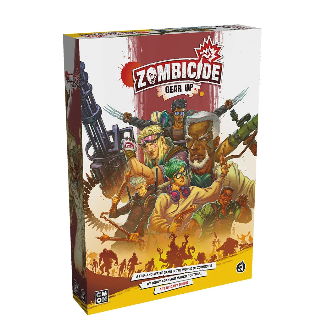 Zombicide: Gear Up Filip & Write Cooperative Game - CMON