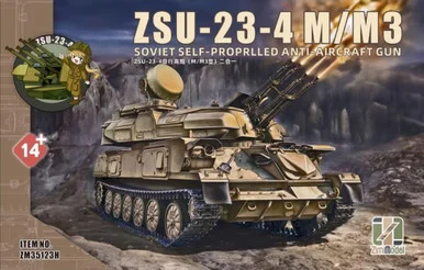 1/35 Zimi Model ZSU-23-4M/MZ Soviet Plastic Model Kit