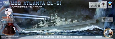 ZIMAT35011 1:350 Zimi Model Aotori Bunka USS Atlanta CL-51