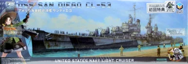 ZIMAT35013 1:350 Zimi Model Aotori Bunka USS San Diego CL-53