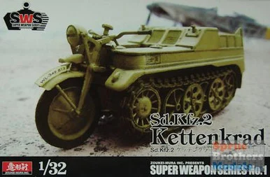 ZKMSWPS001 1:32 Zoukei-Mura Sd.Kfz.2 Kettenkrad