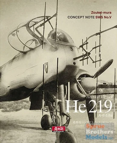 ZKMB96150 Zoukei-Mura Concept Note 5 - He 219A-0 Uhu