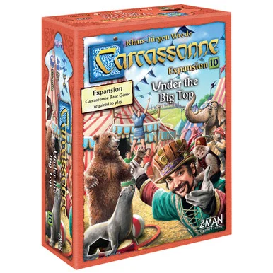 Z-Man Games ZM7820 Carcassonne Expansion 10 Under the Big Top