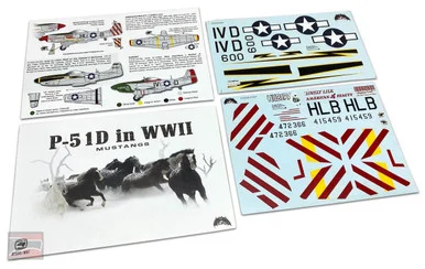 1/32 Zotz Decals P-51D Mustangs in WWII part 1
