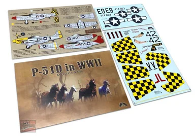 1/32 Zotz Decals P-51D Mustangs in WWII part 2