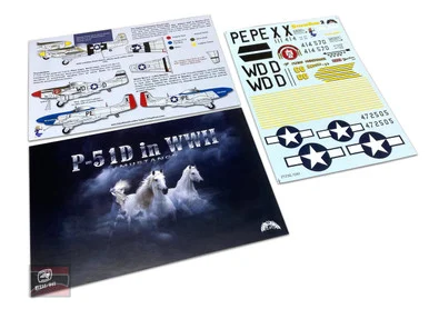 1/32 Zotz Decals P-51D Mustangs in WWII