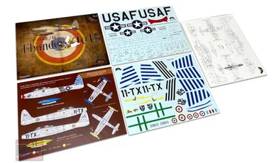 1/32 Zotz Decals F-84 Thunderjets part 1