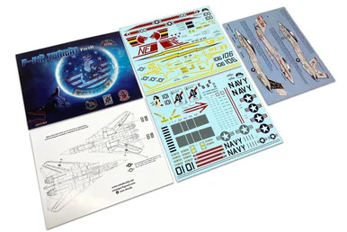 1/32 Zotz Decals F-14A Tomcat part 2 (VF-1 VF-33 VF-41)