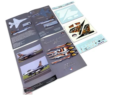 1/48 Zotz Decals F-16 Falcon Dutch NATO Tiger 50 year Anniversary