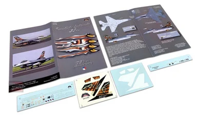 1/72 Zotz Decals F-16 Falcon Dutch NATO Tiger 50 year Anniversary